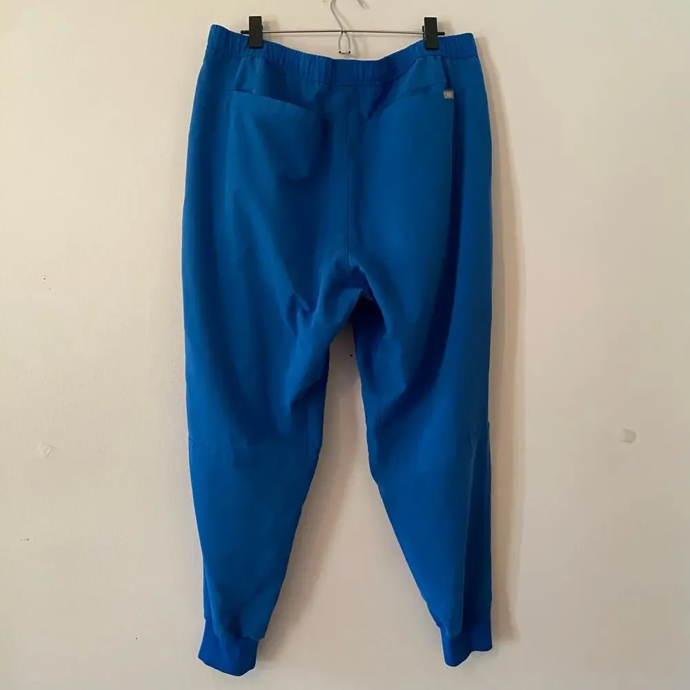 FIGS Royal Blue Tansen Jogger Scrub Pants Uniform Nurse Doctor Men's XXL Short